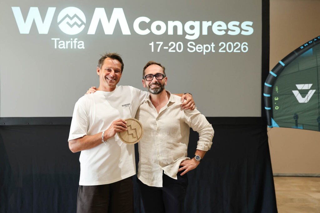 Jacques Cheylus et David Gerdolle au WoM Congress 2026 à Tarifa