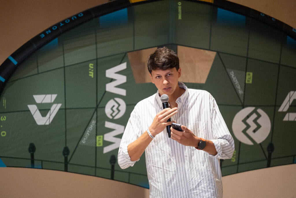 Portrait de Benoît Bernaud au WoM Congress 2026 à Tarifa